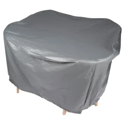 Die moderne Hausfrau Abdeckhaube für Tisch und Stühle grau