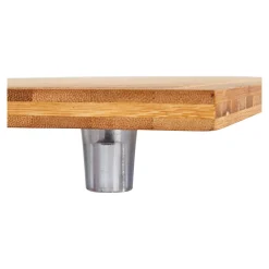 Die moderne Hausfrau Akazien-Abdeckplatte & Schneidebrett 2 Stück