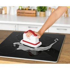 Die moderne Hausfrau Akku-Vibrationsbodenreiniger & Handbürste