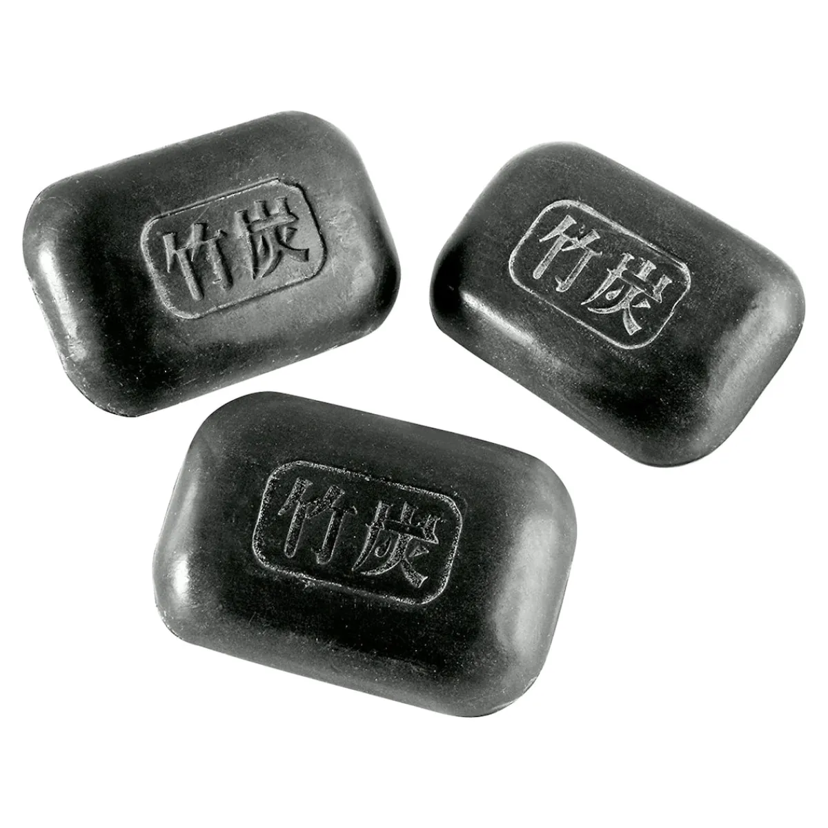 Die moderne Hausfrau Aktivkohle Seife, 3 Stück