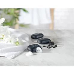 Die moderne Hausfrau Aktivkohle Seife, 3 Stück