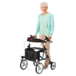 Die moderne Hausfrau Alu Faltrollator 