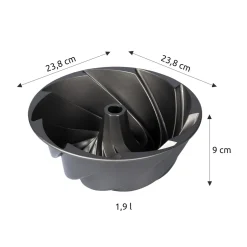 Die moderne Hausfrau Aluguss-Backform 