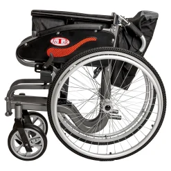 Die moderne Hausfrau Aluminium-Rollstuhl 