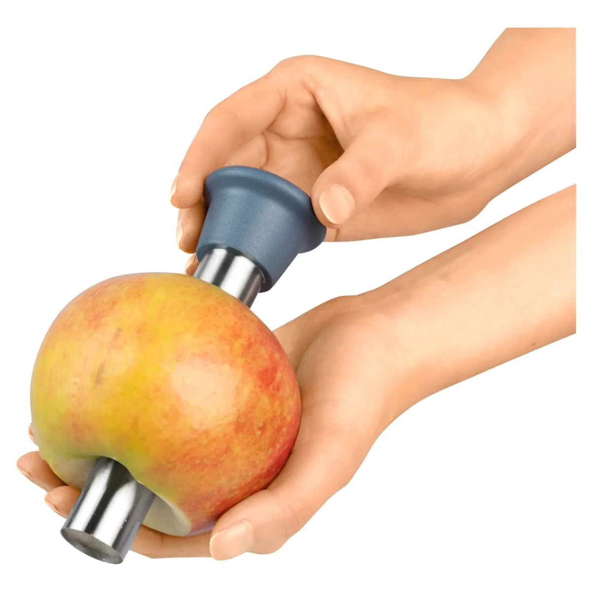 Die moderne Hausfrau Apfelentkerner