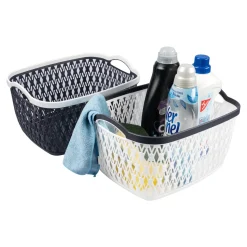 Die moderne Hausfrau Aufbewahrungskorb, 2 Stück groß, (LxBxH) 34x28x20 cm