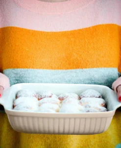 Die moderne Hausfrau Auflaufform-Set, Keramik KITCHEN TIME Grau