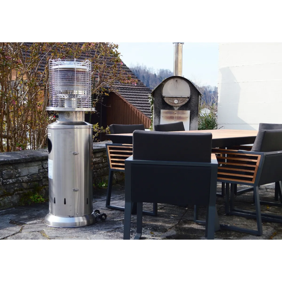 Die moderne Hausfrau Aussenheizung "Vlam"