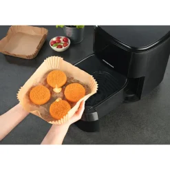 Die moderne Hausfrau Backpapier für Heißluftfritteusen, 100 Stück