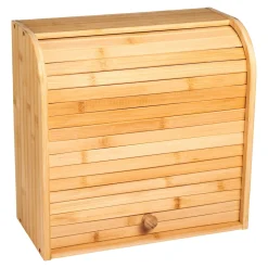 Die moderne Hausfrau Bambus-Rollladen-Regal