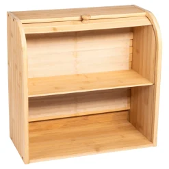 Die moderne Hausfrau Bambus-Rollladen-Regal