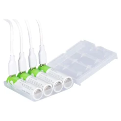 Die moderne Hausfrau ﻿Batterien AA Mignon 1.400 mAh,﻿ wiederaufladbar, 4 Stück