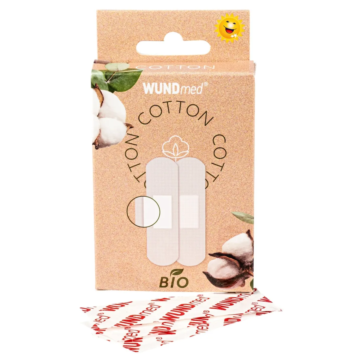 Die moderne Hausfrau Baumwoll-Pflaster Bio, 10 Stück