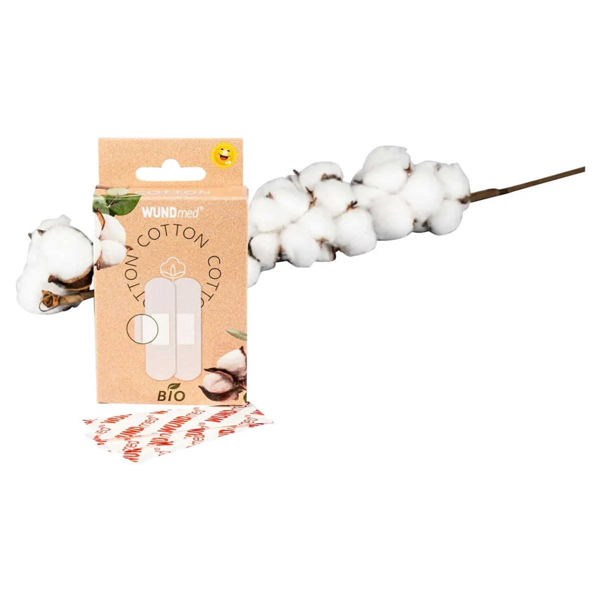 Die moderne Hausfrau Baumwoll-Pflaster Bio, 10 Stück