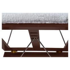 Die moderne Hausfrau Beinstütze braun