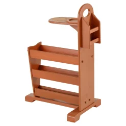 Die moderne Hausfrau Beistell-Buttler braun