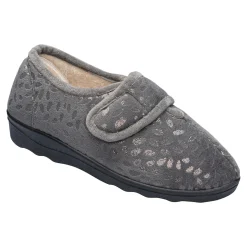 Damen Die moderne Hausfrau Bequem-Kletthausschuh „Sarah“