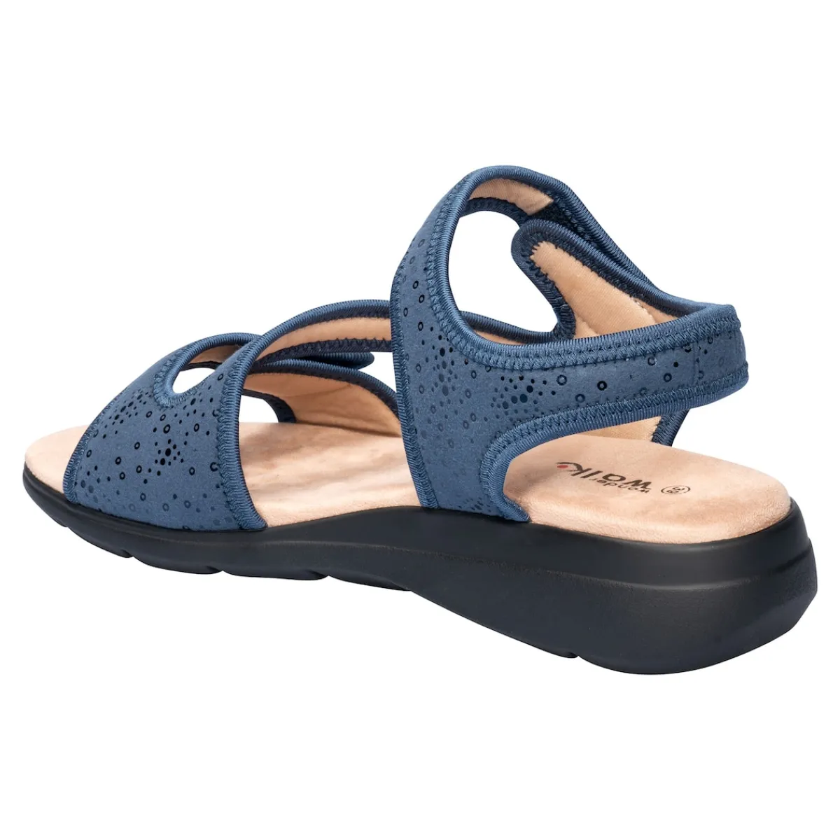 Damen Die moderne Hausfrau Bequem-Klettsandale „Lore“