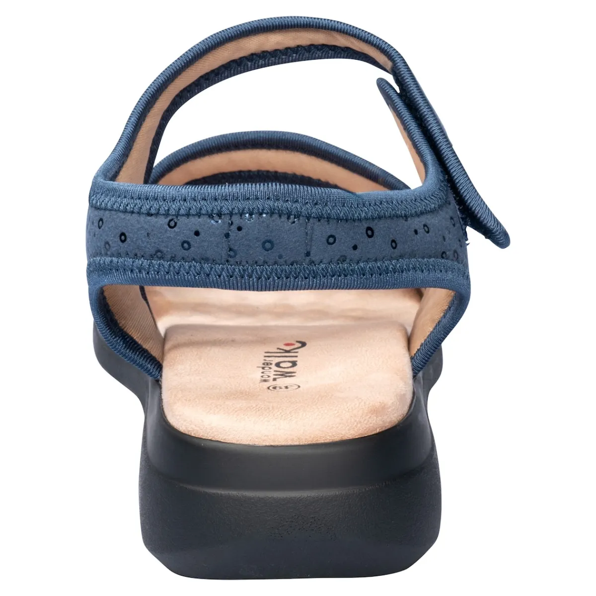 Damen Die moderne Hausfrau Bequem-Klettsandale „Lore“