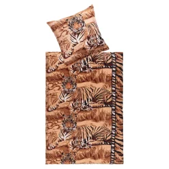 Die moderne Hausfrau Bettwäsche „Shir Khan“, 2-teilig, 200x135 cm