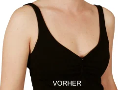 Damen Die moderne Hausfrau BH-Einlagen mit Nippel ohne Nippel