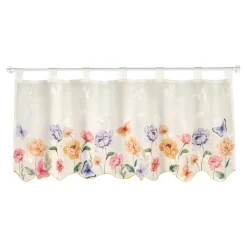 Die moderne Hausfrau Bistrogardine „Frühlingszauber“