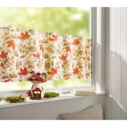 Die moderne Hausfrau Bistrogardine „Herbstzauber“