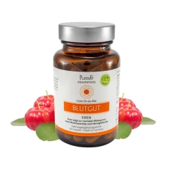 Die moderne Hausfrau BlutGut - Eisen Kapseln, 60 Stück, 29,7 g