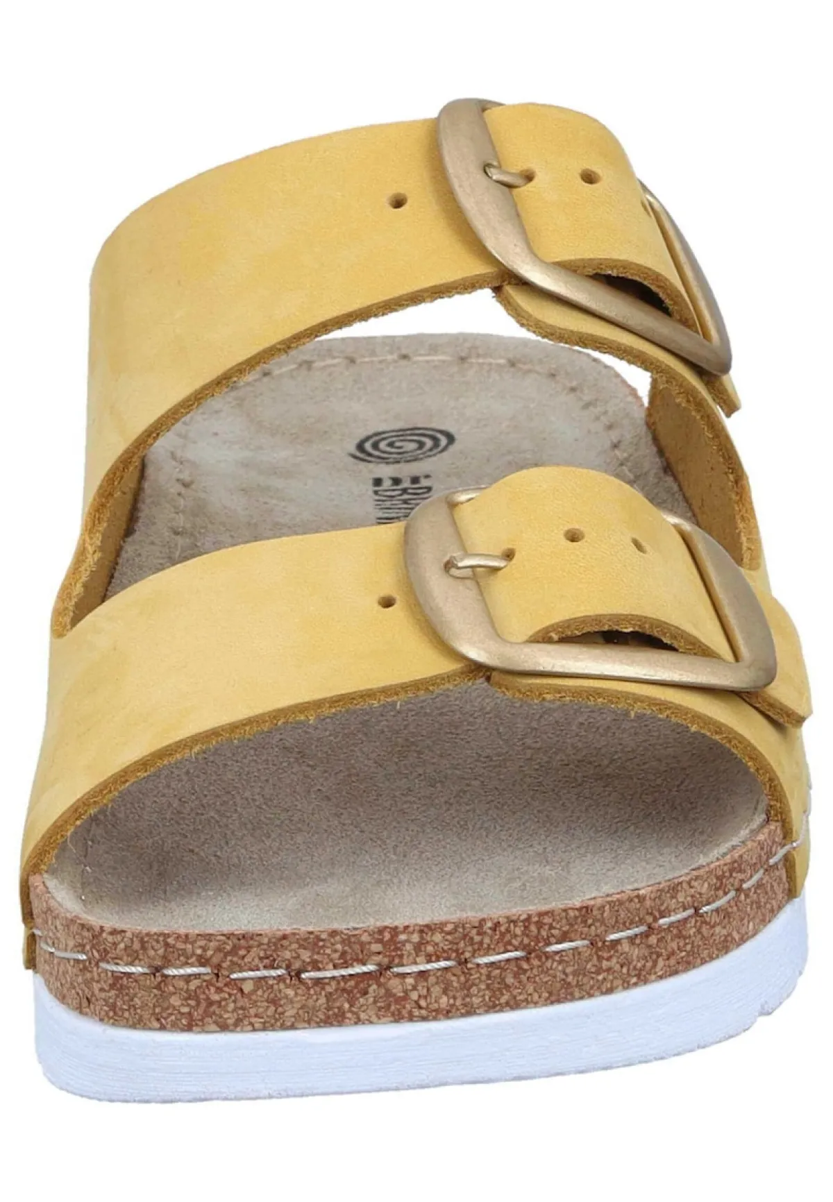 Damen Die moderne Hausfrau BONILLO Pantoletten gelb