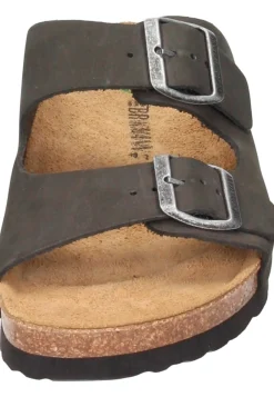 Herren Die moderne Hausfrau BONILLO Pantoletten grau