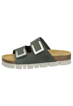 Damen Die moderne Hausfrau BONILLO Pantoletten grün