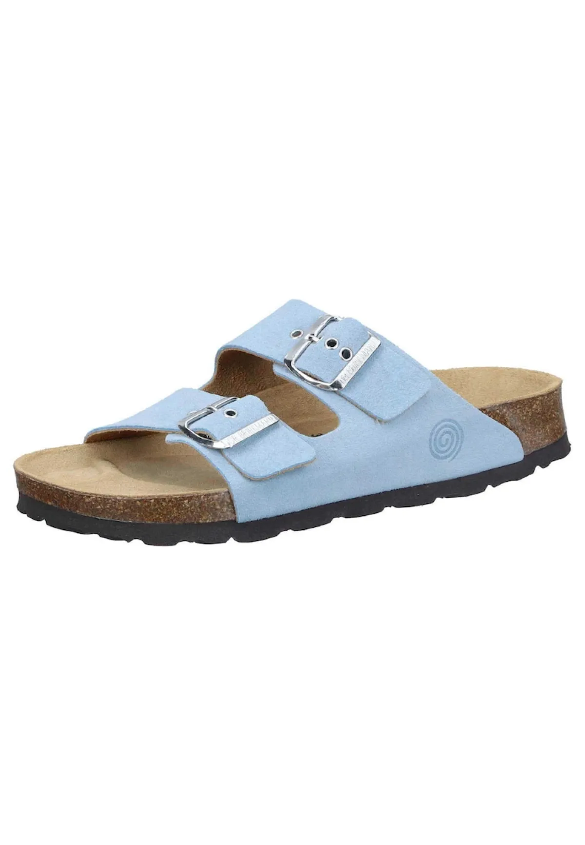 Damen Die moderne Hausfrau BONILLO Pantoletten hellblau