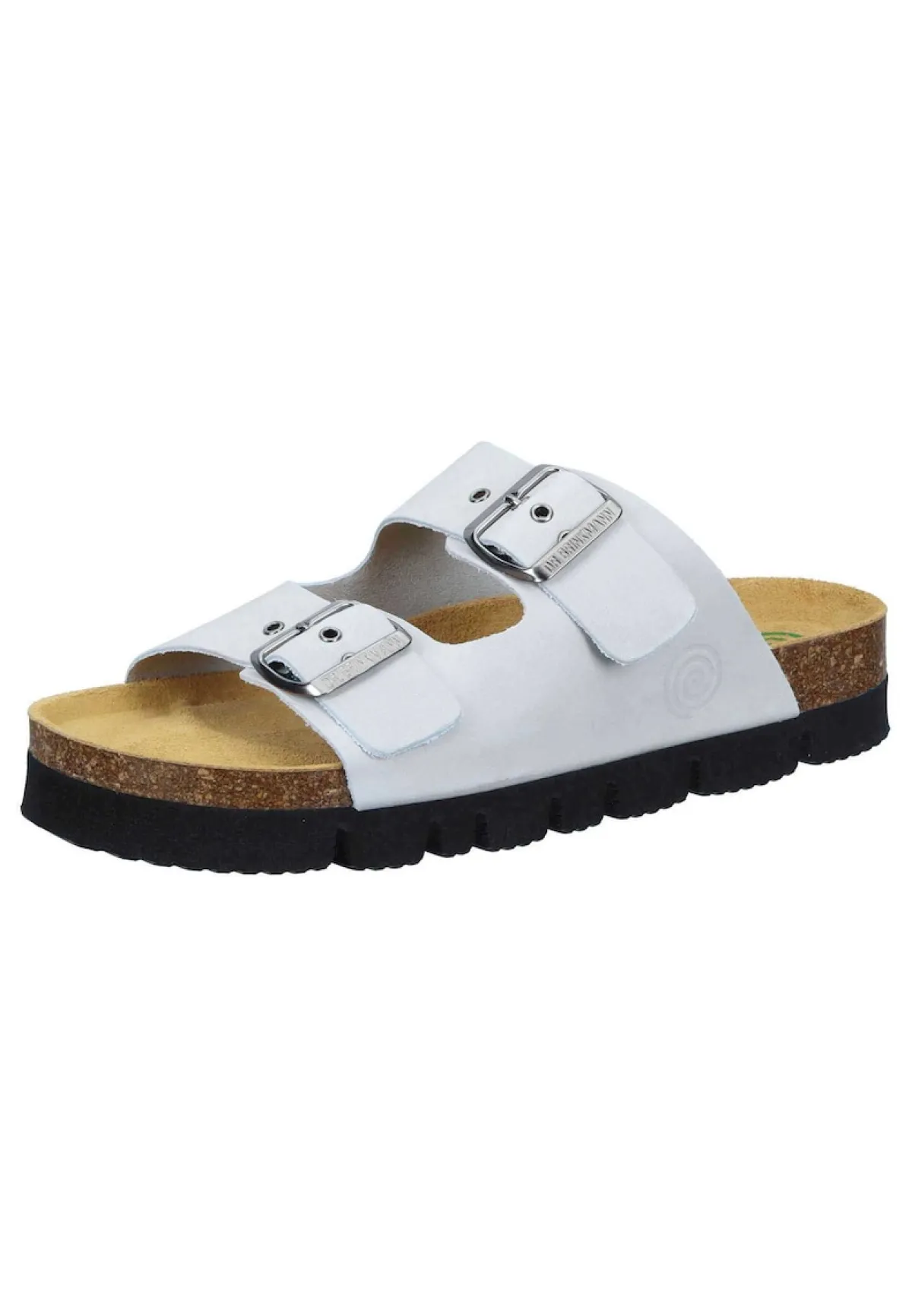 Damen Die moderne Hausfrau BONILLO Pantoletten hellgrau