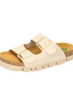 Damen Die moderne Hausfrau BONILLO Pantoletten offwhite