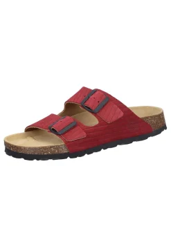 Damen Die moderne Hausfrau BONILLO Pantoletten rot