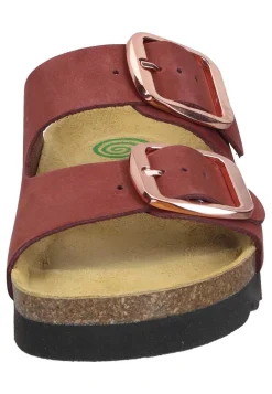 Damen Die moderne Hausfrau BONILLO Pantoletten rot