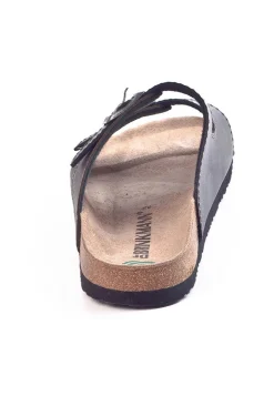 Herren Die moderne Hausfrau BONILLO Pantoletten schwarz