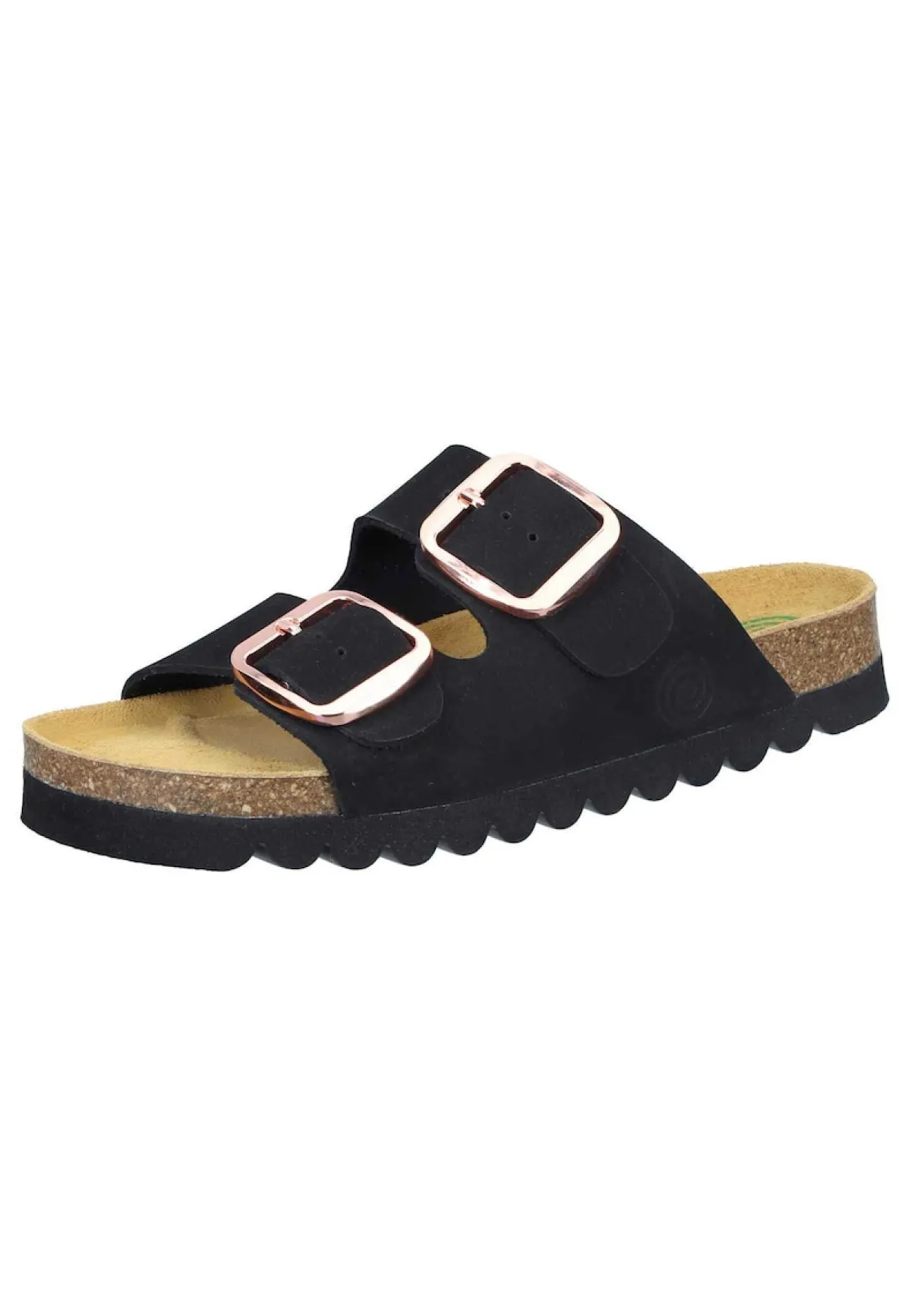 Damen Die moderne Hausfrau BONILLO Pantoletten schwarz