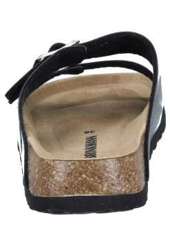 Damen Die moderne Hausfrau BONILLO Pantoletten schwarz