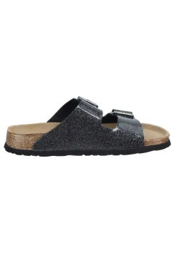 Damen Die moderne Hausfrau BONILLO Pantoletten schwarz