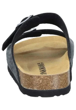 Damen Die moderne Hausfrau BONILLO Pantoletten schwarz