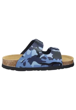 Damen Die moderne Hausfrau BONILLO KIDS Pantoletten blau