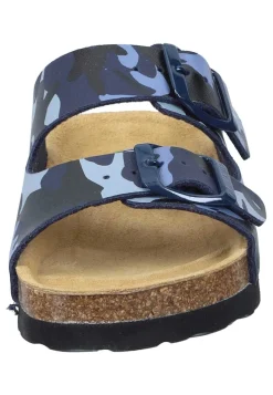 Damen Die moderne Hausfrau BONILLO KIDS Pantoletten blau