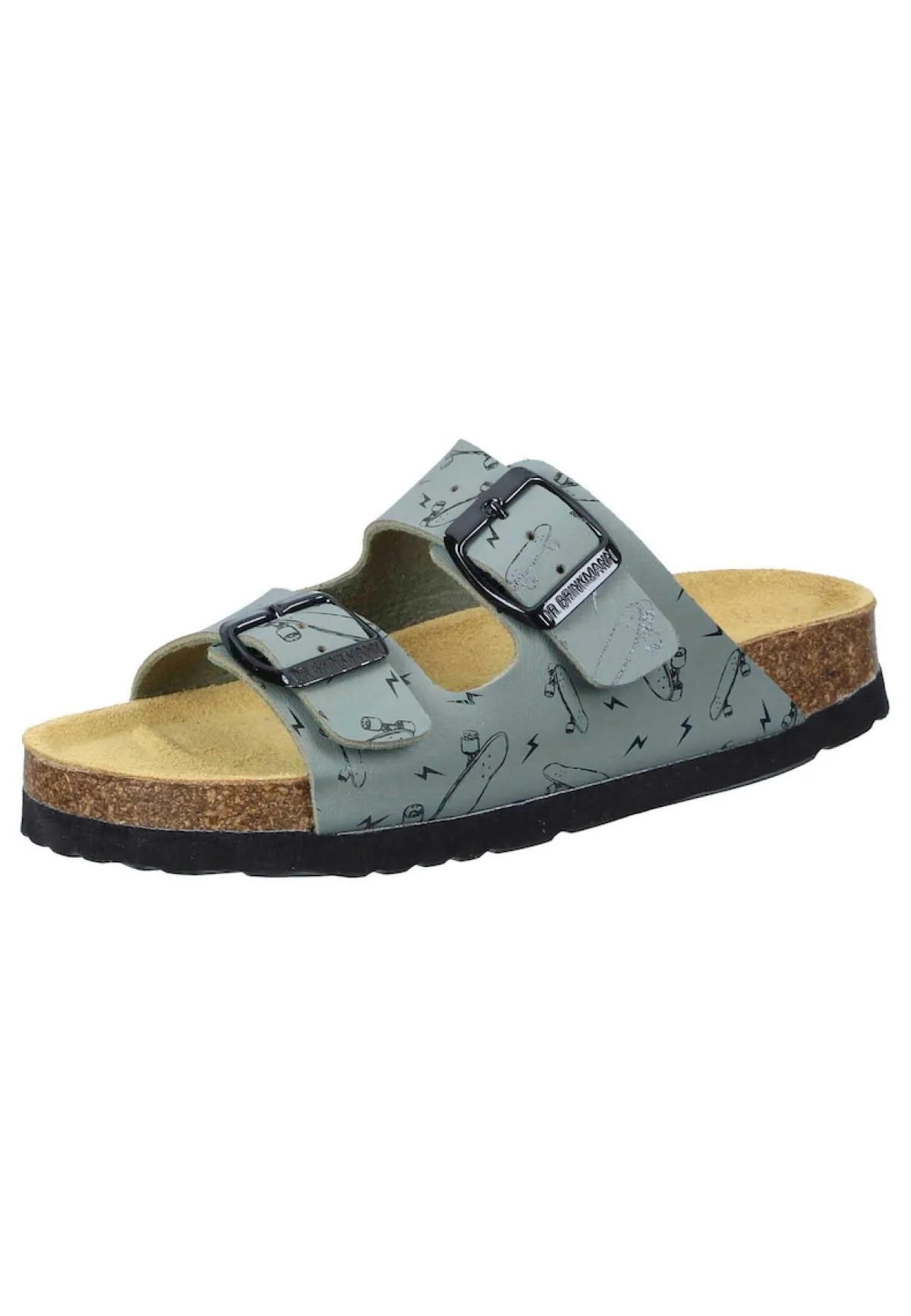 Damen Die moderne Hausfrau BONILLO KIDS Pantoletten grün