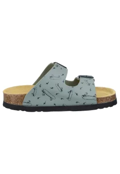 Damen Die moderne Hausfrau BONILLO KIDS Pantoletten grün