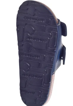 Herren Die moderne Hausfrau BONILLO KIDS Pantoletten blau