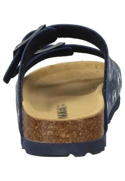 Herren Die moderne Hausfrau BONILLO KIDS Pantoletten blau