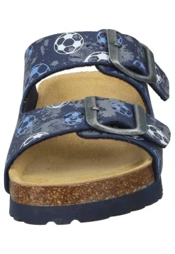 Herren Die moderne Hausfrau BONILLO KIDS Pantoletten blau