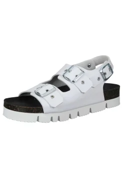 Damen Die moderne Hausfrau BONILLO SLING Sandaletten weiß