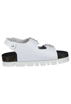 Damen Die moderne Hausfrau BONILLO SLING Sandaletten weiß